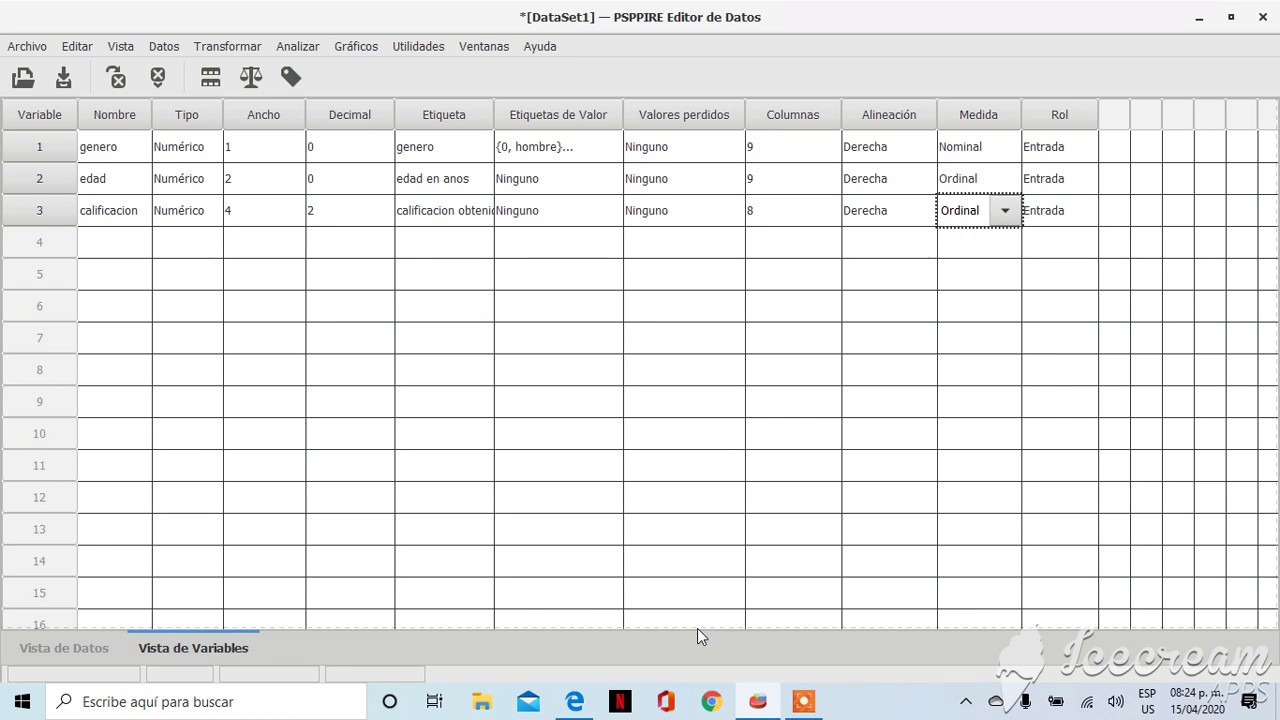Como utilizar el programa PSPP (tutorial basico)