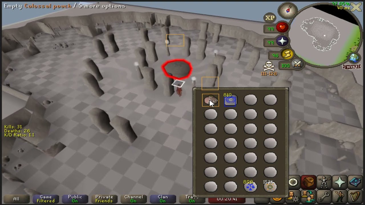 Best runecrafting pet method - Mind runes pvp world