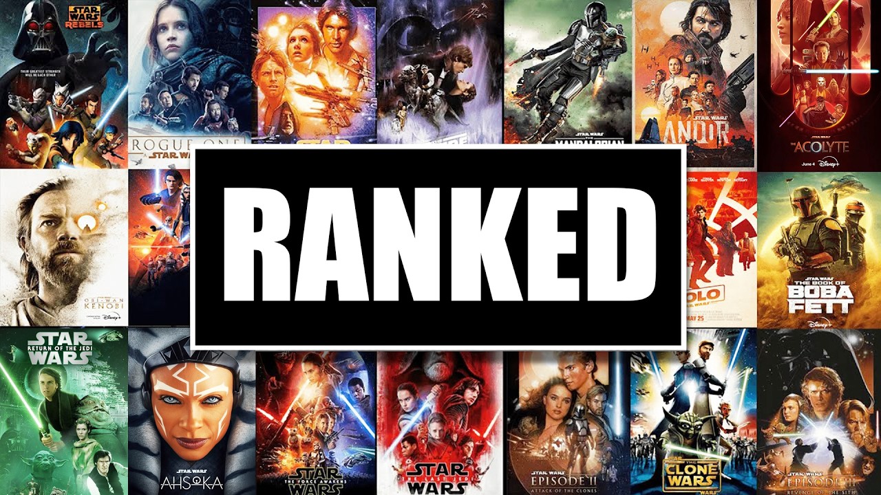 I Ranked Every Star Wars Movie & Show