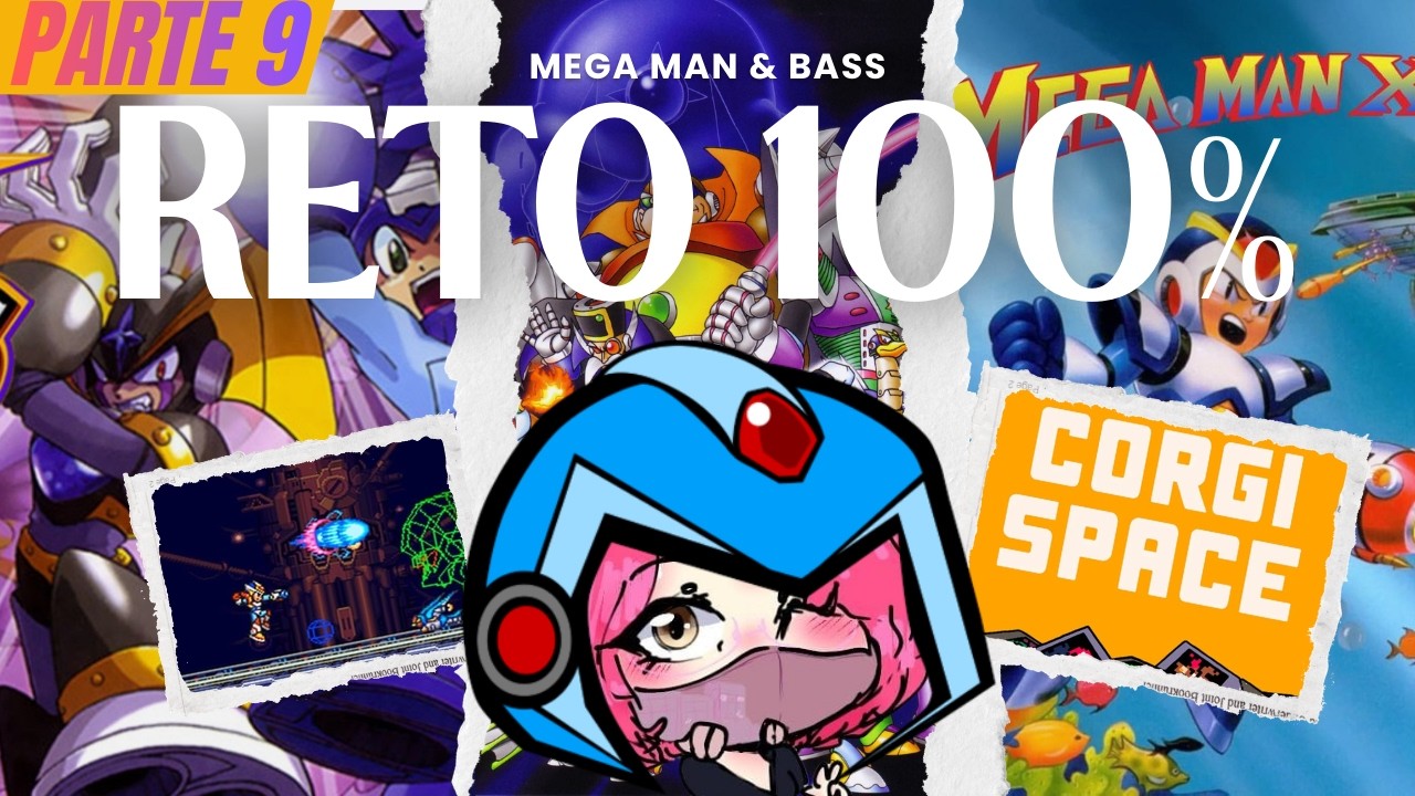 Mega man & BASS - ¡La MegaManca lo logró, y habla de Corgi Space -Análisis y gameplay en español
