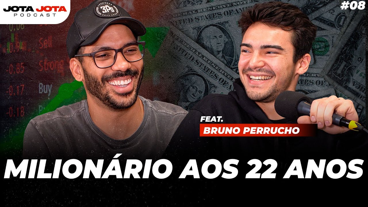 1 MILHÃO AOS 22 ANOS SEM PRECISAR DE FACULDADE (Breno Perrucho) | JOTA JOTA PODCAST #08