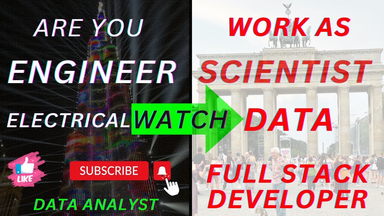 Can Electrical Engineer work as Data Analyst | Full Stack Developer