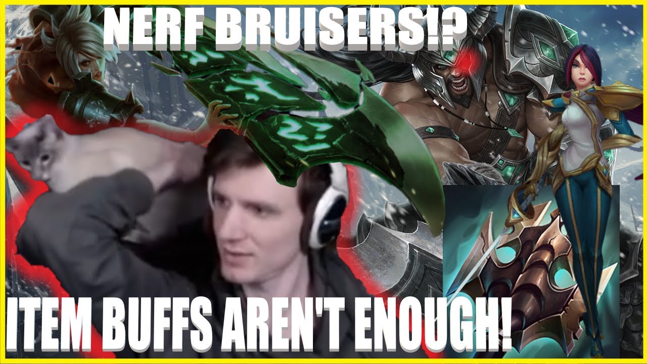 Hashinshin: The Bruiser item buffs are BAD? Which Melee's need nerfs?