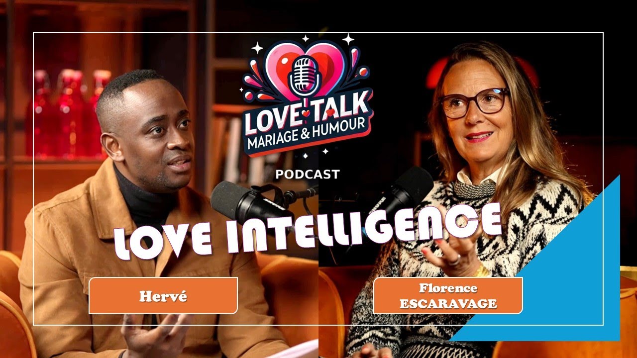 PODCAST LOVE TALK - OFFICIANT HUMOUR : FLORENCE ESCARAVAGE