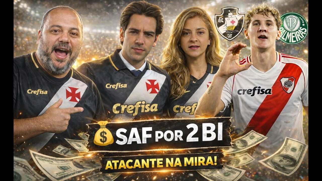 POR 2 BILHÕES! VASCO ACERTA A VENDA DE 90% DA SAF E LAMACCHIA VEM AO RIO PARA SELAR ACORDO!