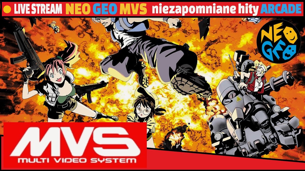 LIVE - Wieczor z NEO GEO MVS - niezapomniane hity salonow gier ❤️
