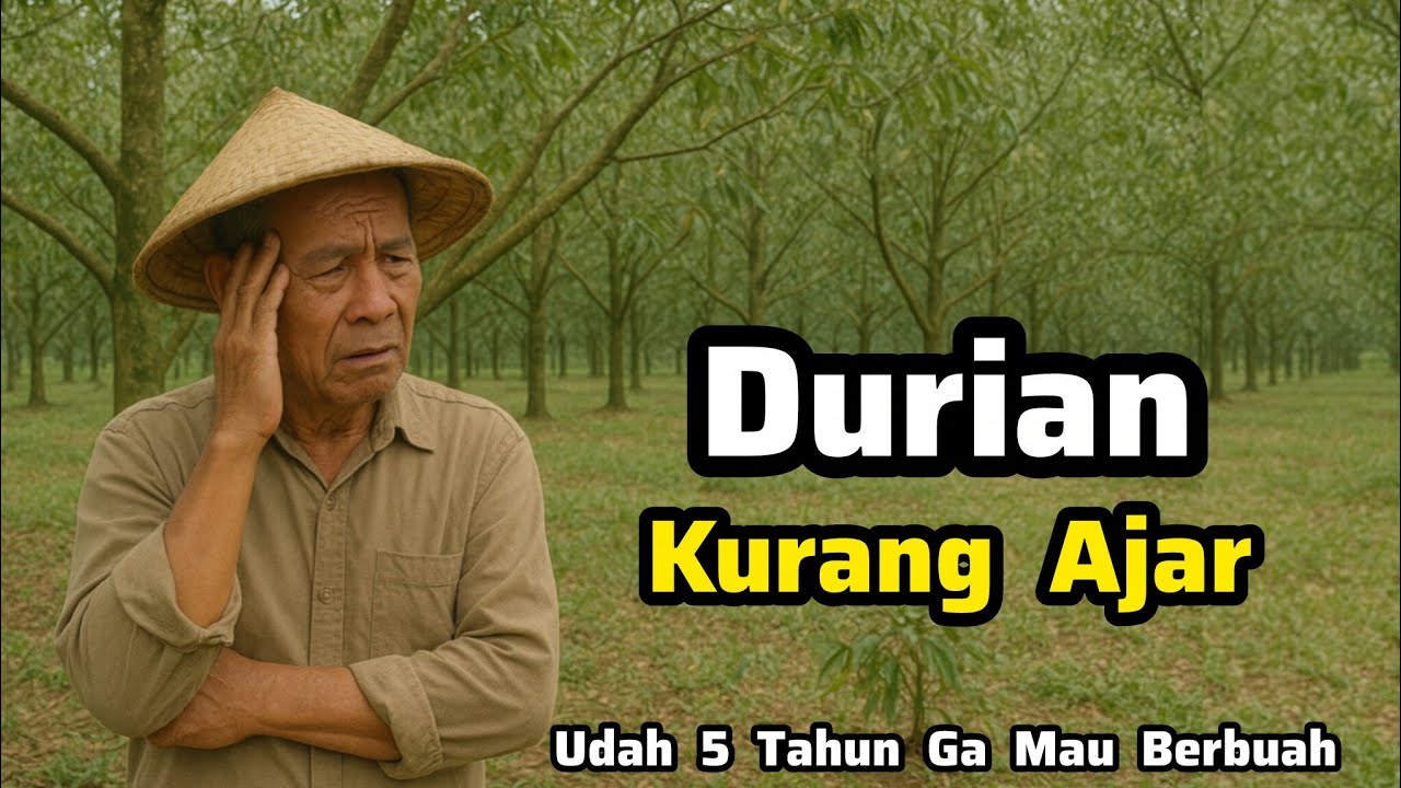 🤯 Penyebab Durian Tidak Mau Berubah Umur 5 Tahun‼️Pupuk Apa Yang Tepat‼️Insektisida + Fungisida Joss