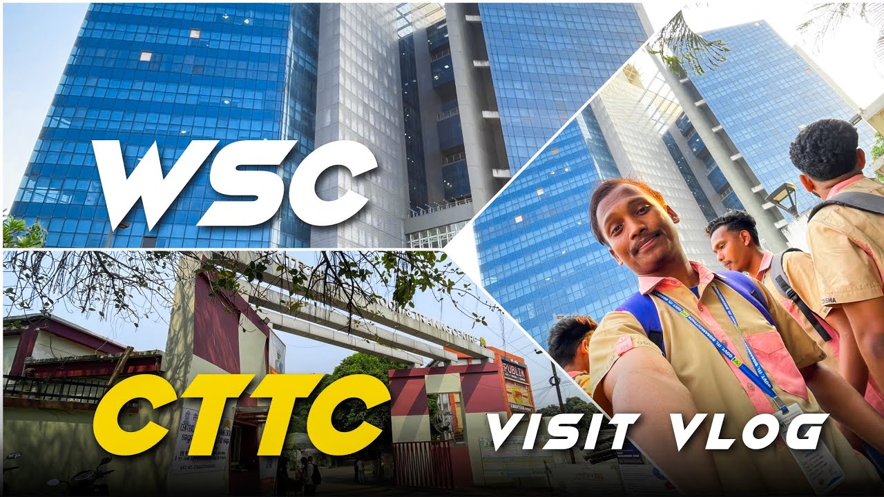 WSC and CTTC Bhubaneswar visit vlog | @damburuvlog77