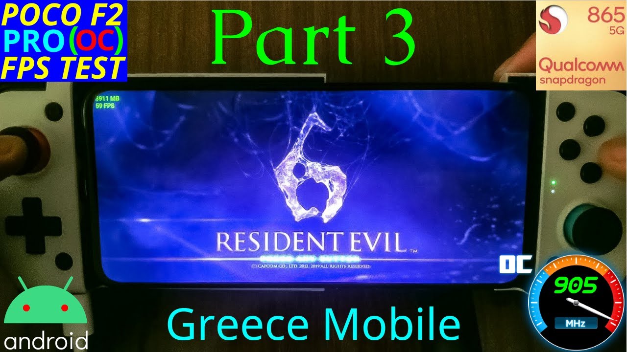 RESIDENT EVIL 6 (Leon Walkthrough) POCO F2 PRO [EGG NS 1.0.7 + 905Mhz GPU OC]