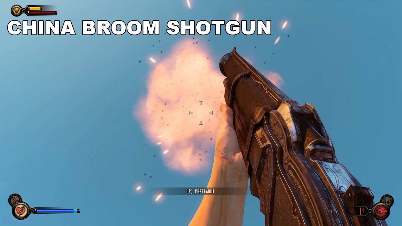 BioShock Infinite All Weapons In Slow Motion [FULL HD, MAX DETAILS, DX 11]