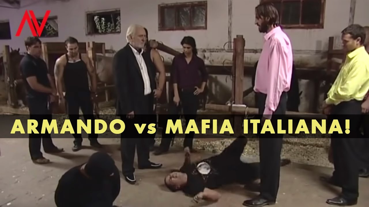 Armando si Don Antonucci in Razboi cu Mafia Italiana!  --  Augustin Viziru (secvente  showreel)