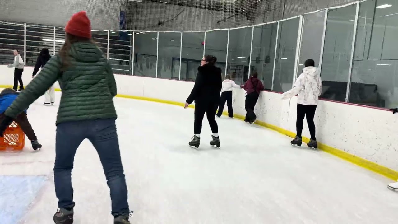 Ice skating