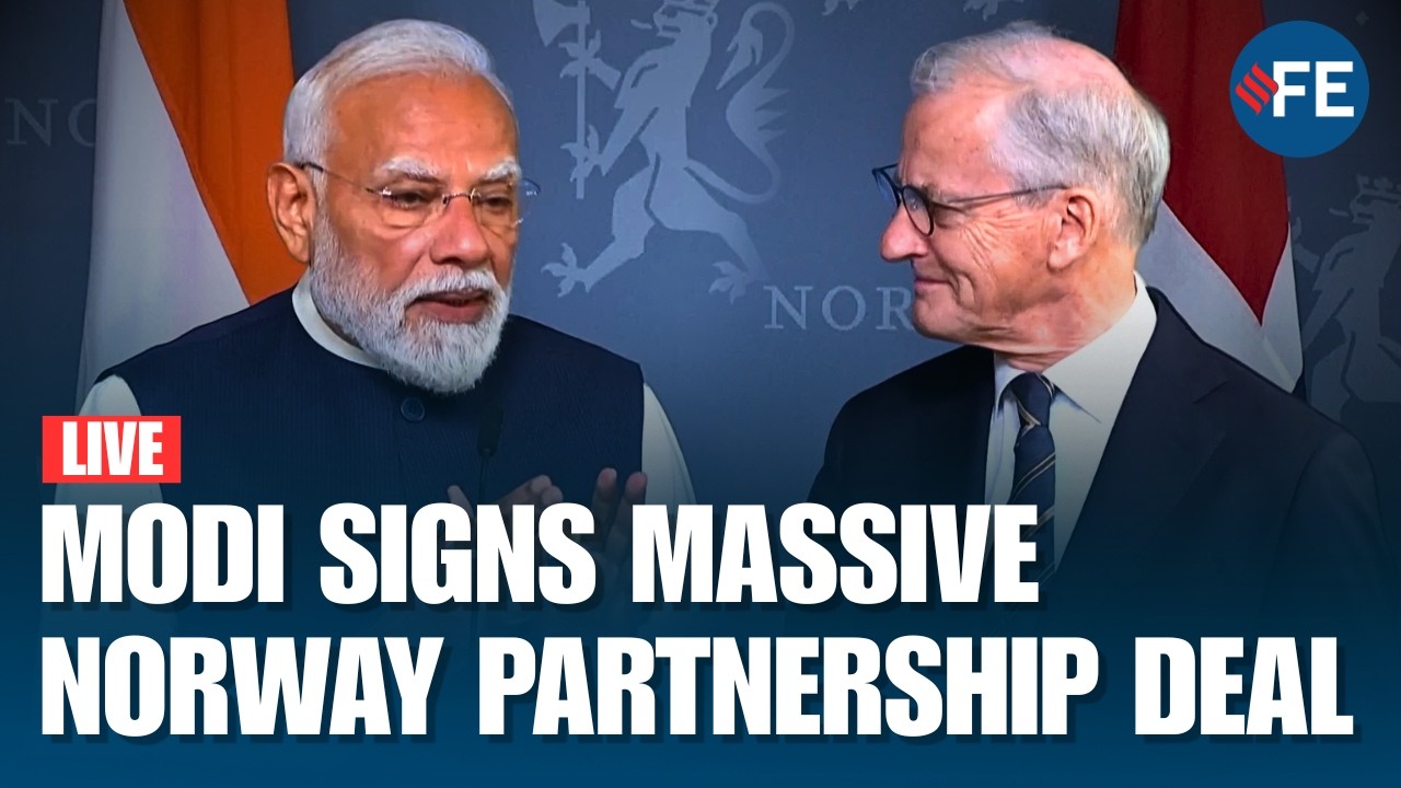 LIVE: PM Modi & Norway PM Announce Major Green Strategic Partnership During Joint Press Meet