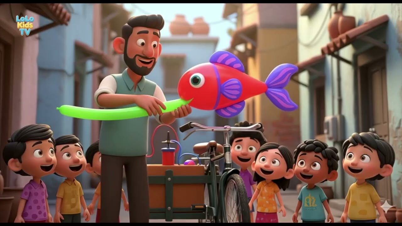 Gubbare Wala | Hindi Cartoon Song for Kids | LoLo Kids TV