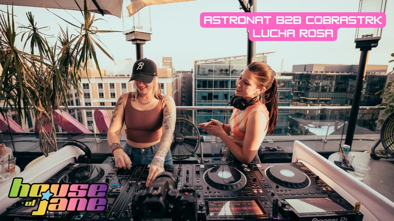 Astronat B2B Cobrastrk (House Of JANE) Lucha Rosa 6.22.25 | Brazilian House Live DJ Set