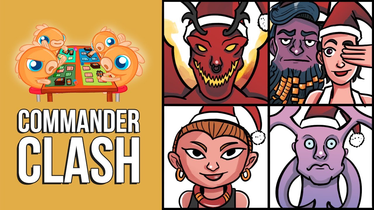 Commander Clash: Secret Santa | Blim vs. Brigid vs. Eligeth & Kydele vs. Morophon | S9 E24