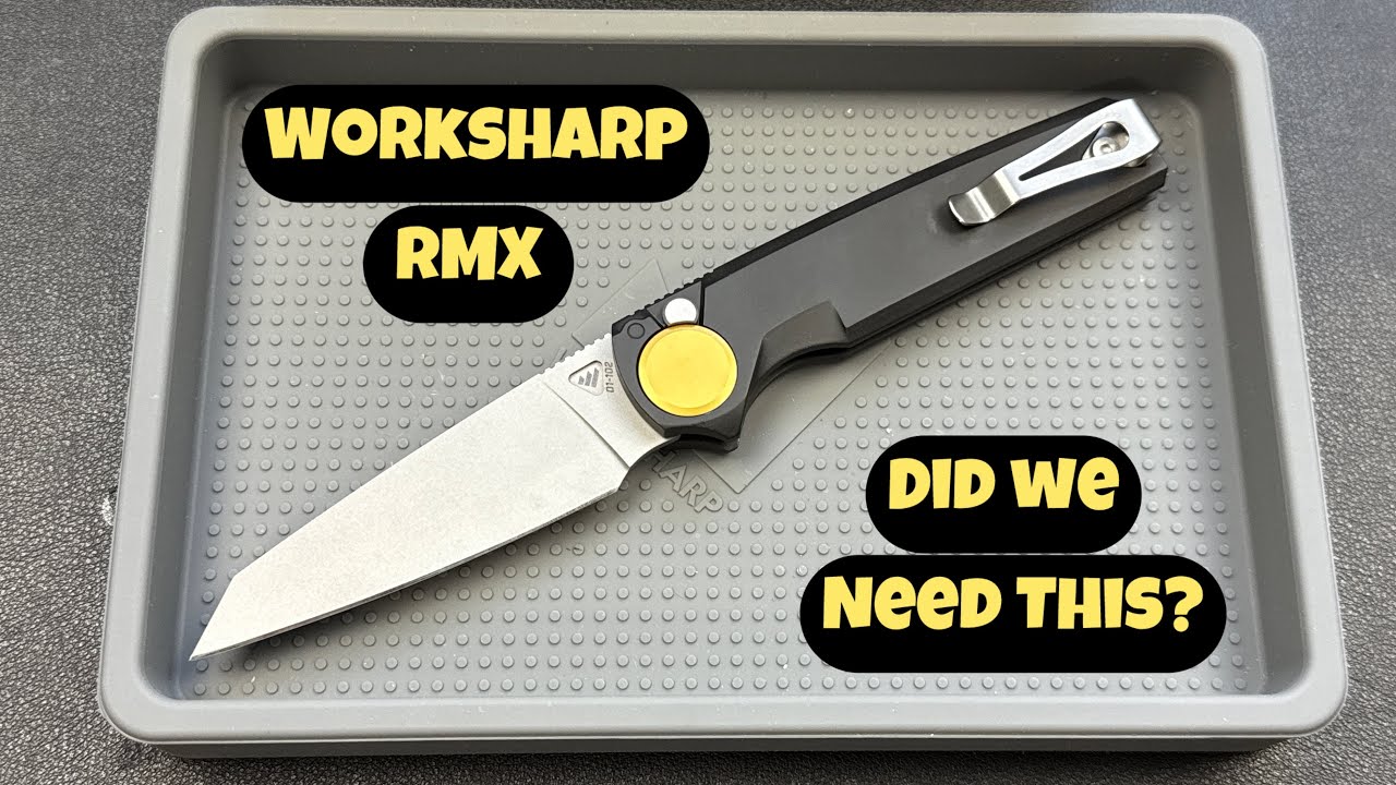A Great Design! | Worksharp RMX Reverse Tanto | Disassembly & Overview