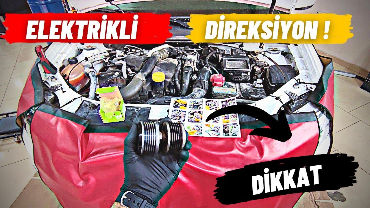 KAYIŞ Yerinden Çıkacak | Alternatör Rulmanlı Kasnak