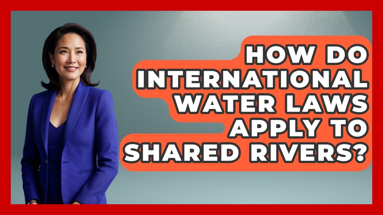 How Do International Water Laws Apply To Shared Rivers? - Water Science For Everyone