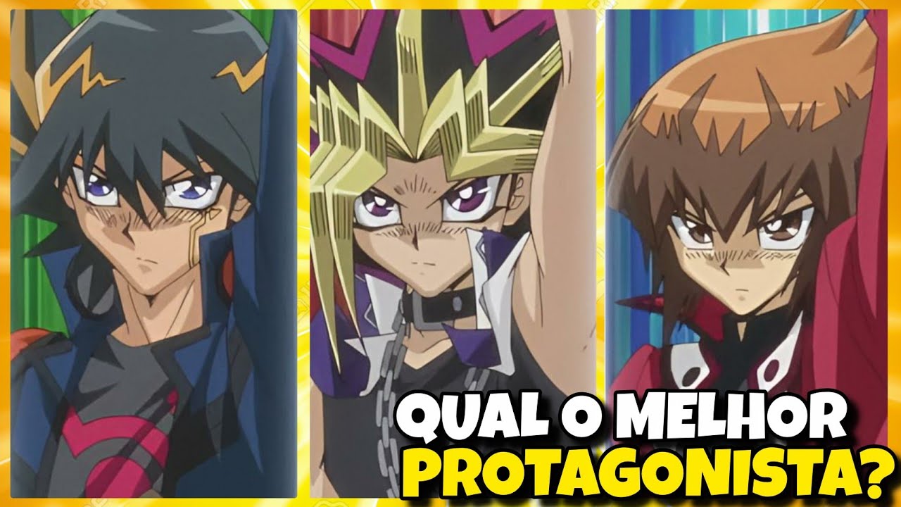QUAL É O PROTAGONISTA DE YUGIOH COM OS MELHORES NÚMEROS ? (O MELHOR DE TODOS PARTE 1)