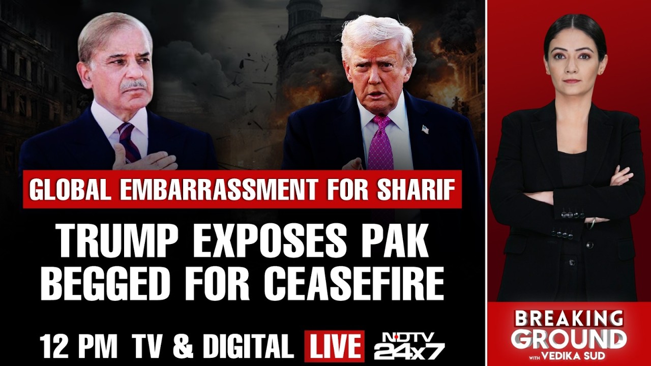 Donald Trump On Op Sindoor | Trump Exposes Pakistan Begged For Ceasefire | Pak Embarrassed