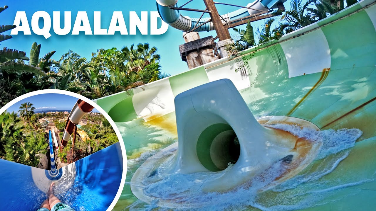 All Big Water Slides at Aqualand Costa Adeje [2025 Version]