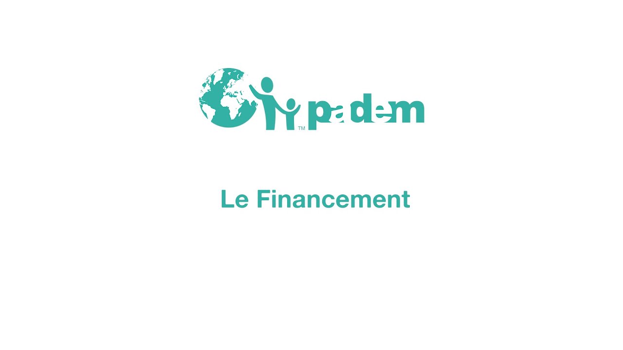 FORMATION - Financement d'un projet