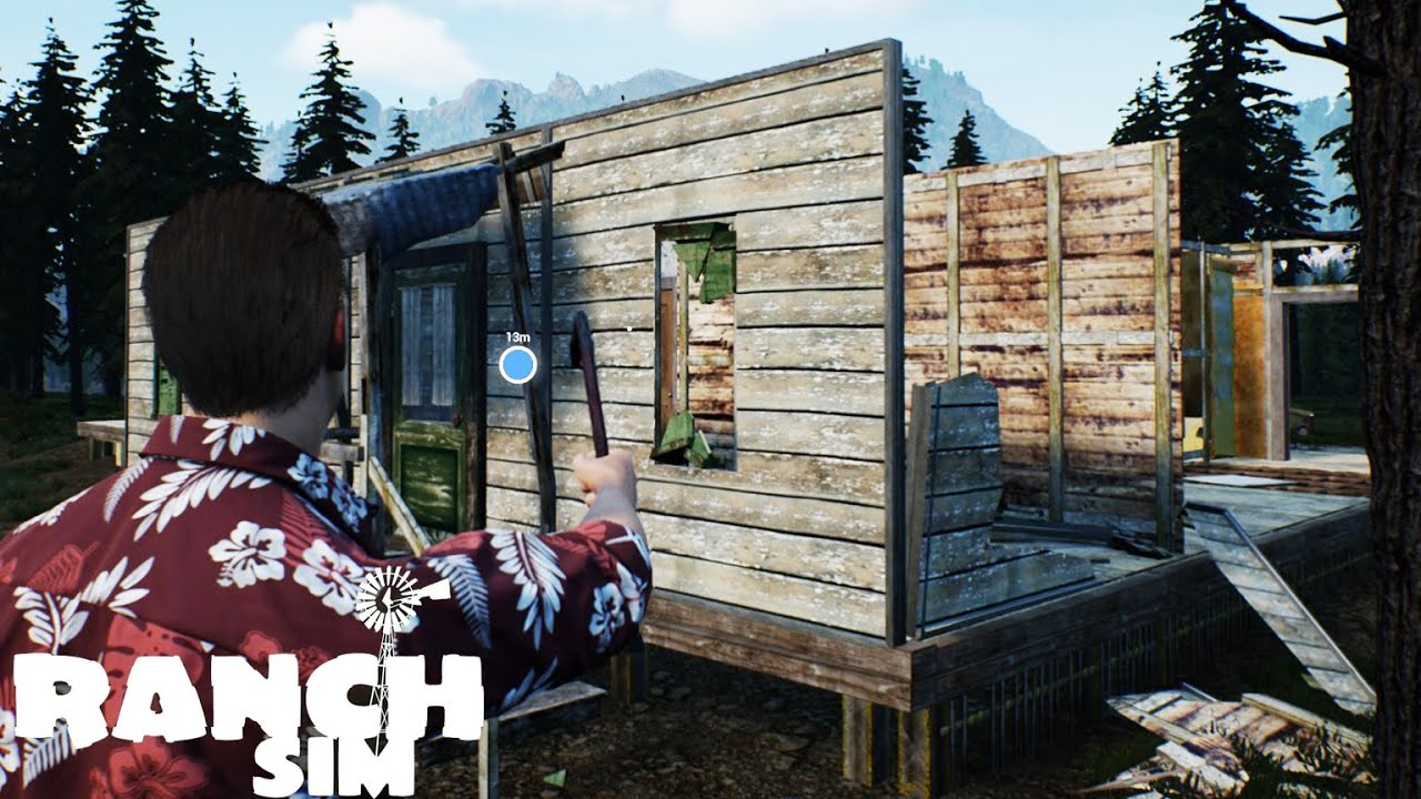 RANCH SIMULATOR [#02] ABRISS ! Alles muss weg | RANCH SIM [Early Access]