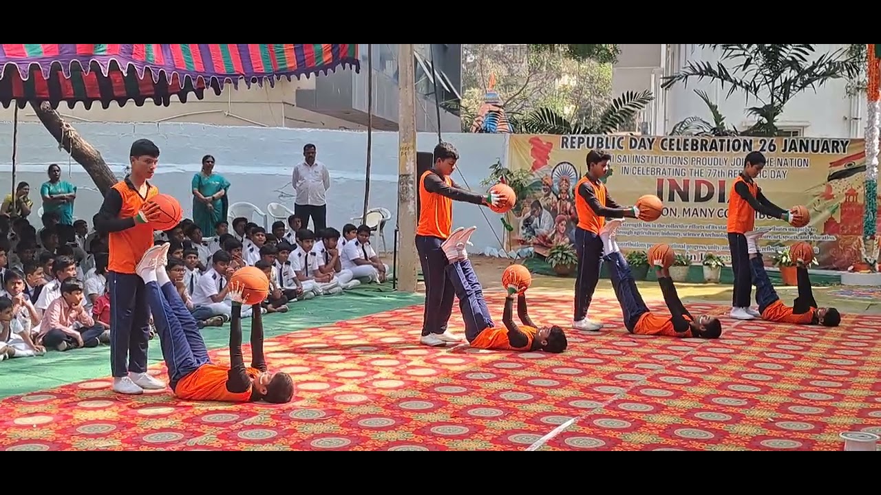 Basketball Drill  77th Republic day celebrations 2026# 