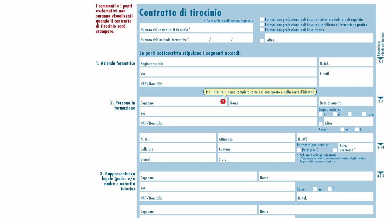 Il contratto di tirocinio: Ecco come compilo il contratto di tirocinio