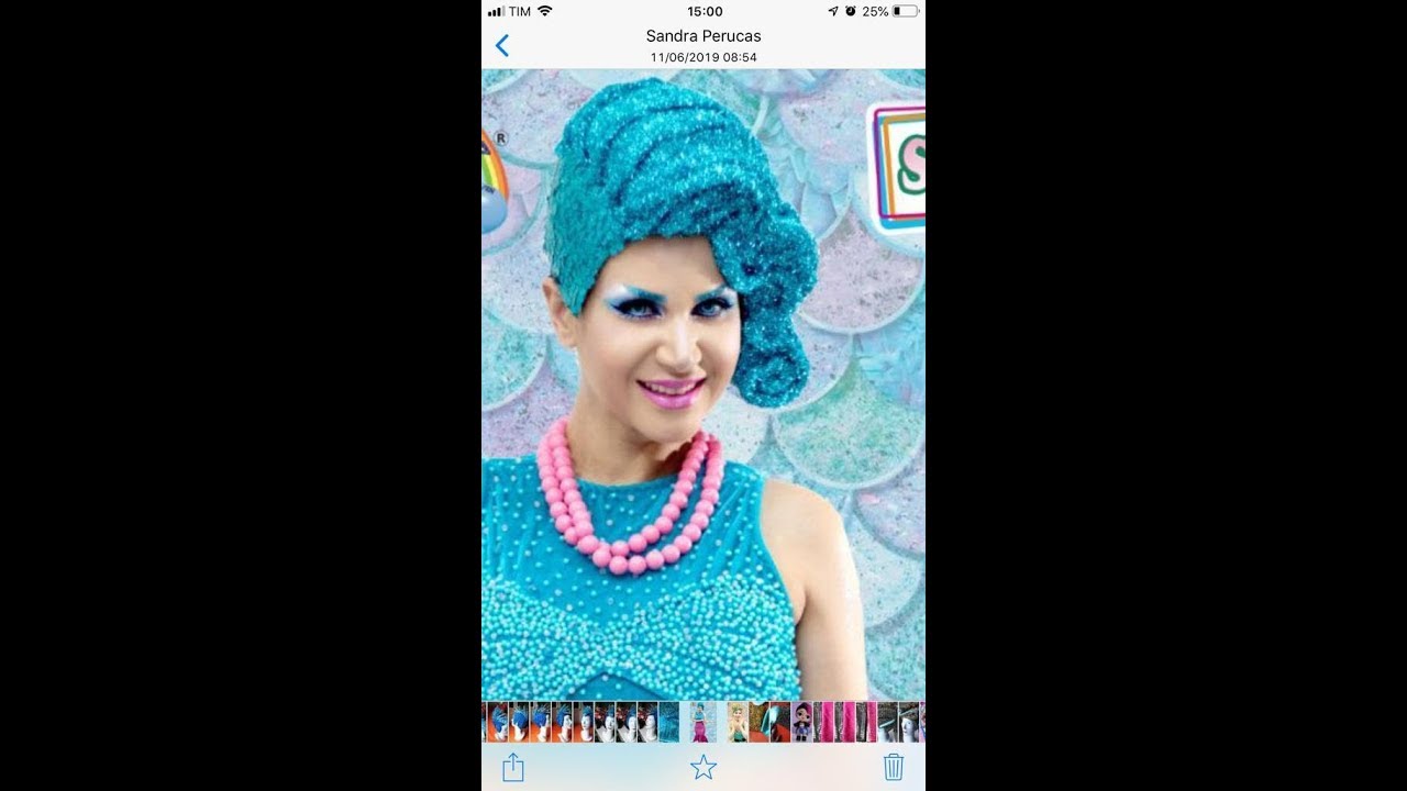(DIY) LOL PERUCA AZUL