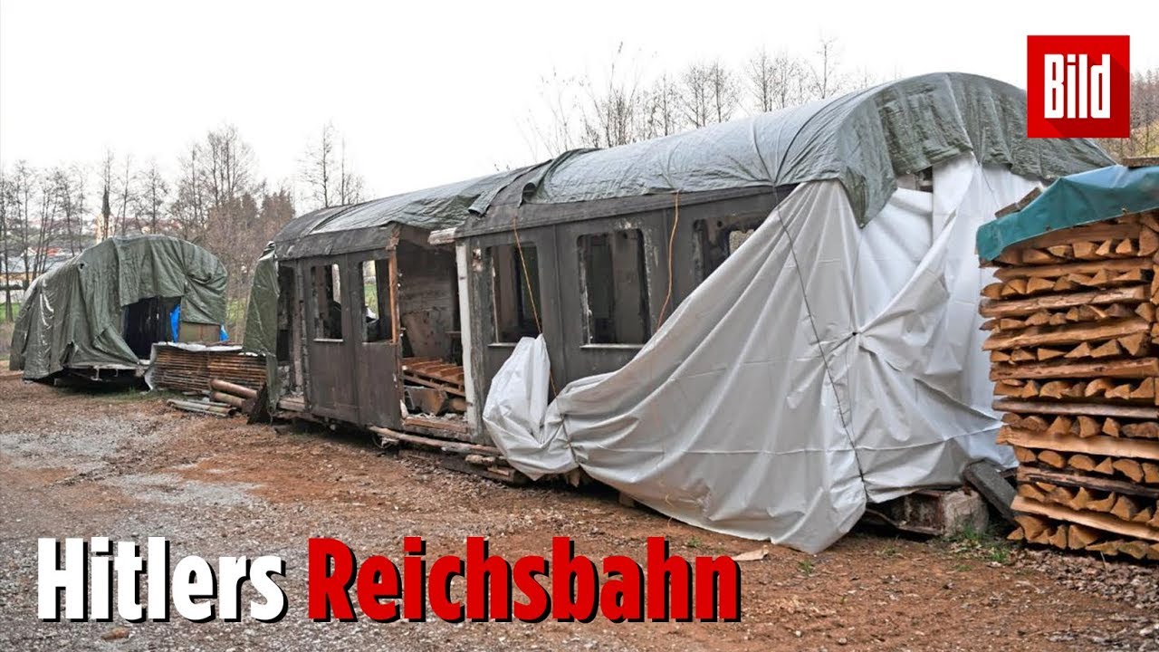 Hier vergammeln mysteriöse Nazi-Waggons