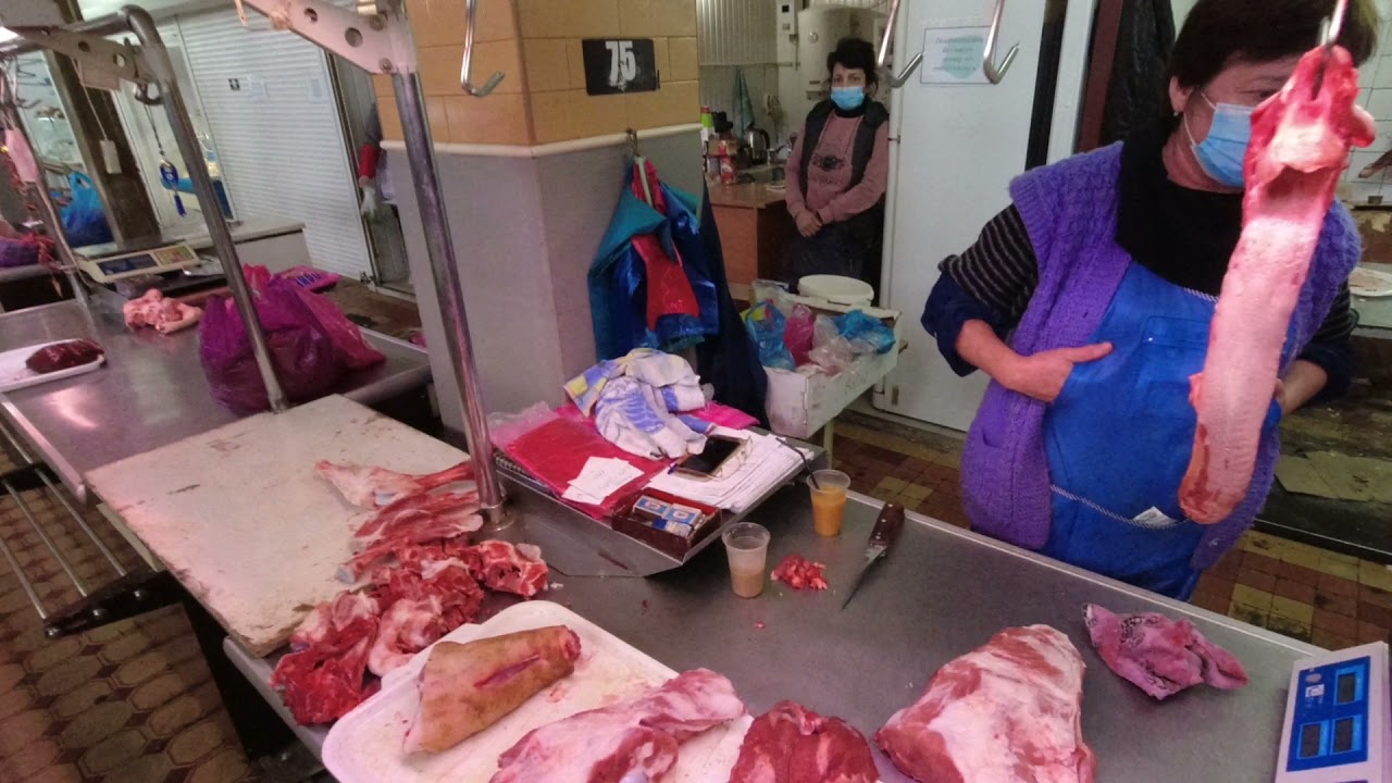 Ростов. Мясные ряды. Нахичеванский рынок. Овощи, фрукты, приятное общение с продавцами. (2-я часть).