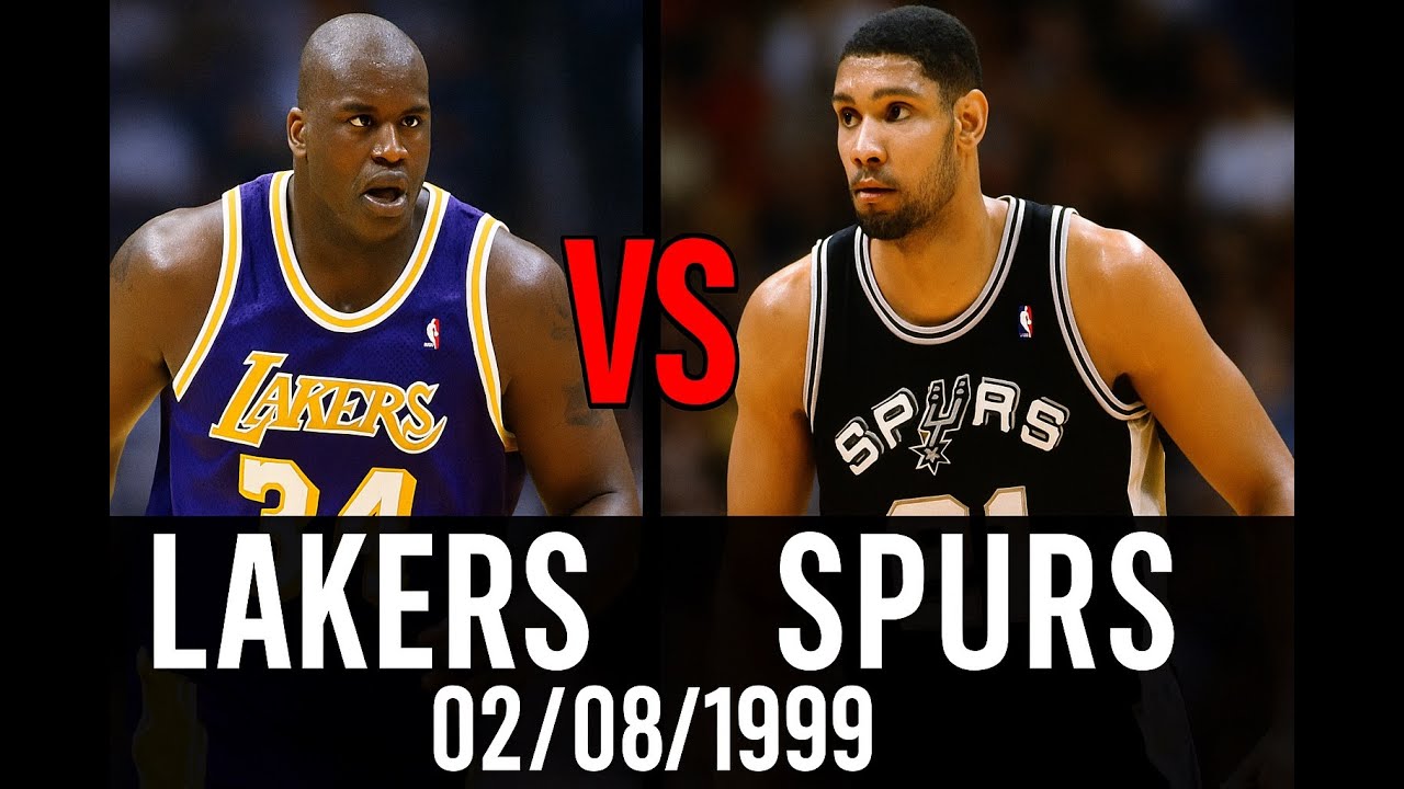 02/08/1999 Los Angeles Lakers vs. San Antonio Spurs Kobe Bryant Full game