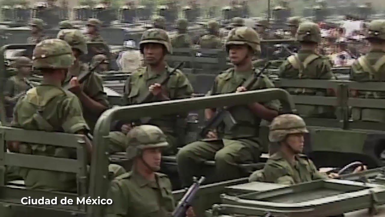 #SiemprePorMéxico, 1994  Desfile Militar, #CDMX #SiempreContigo.