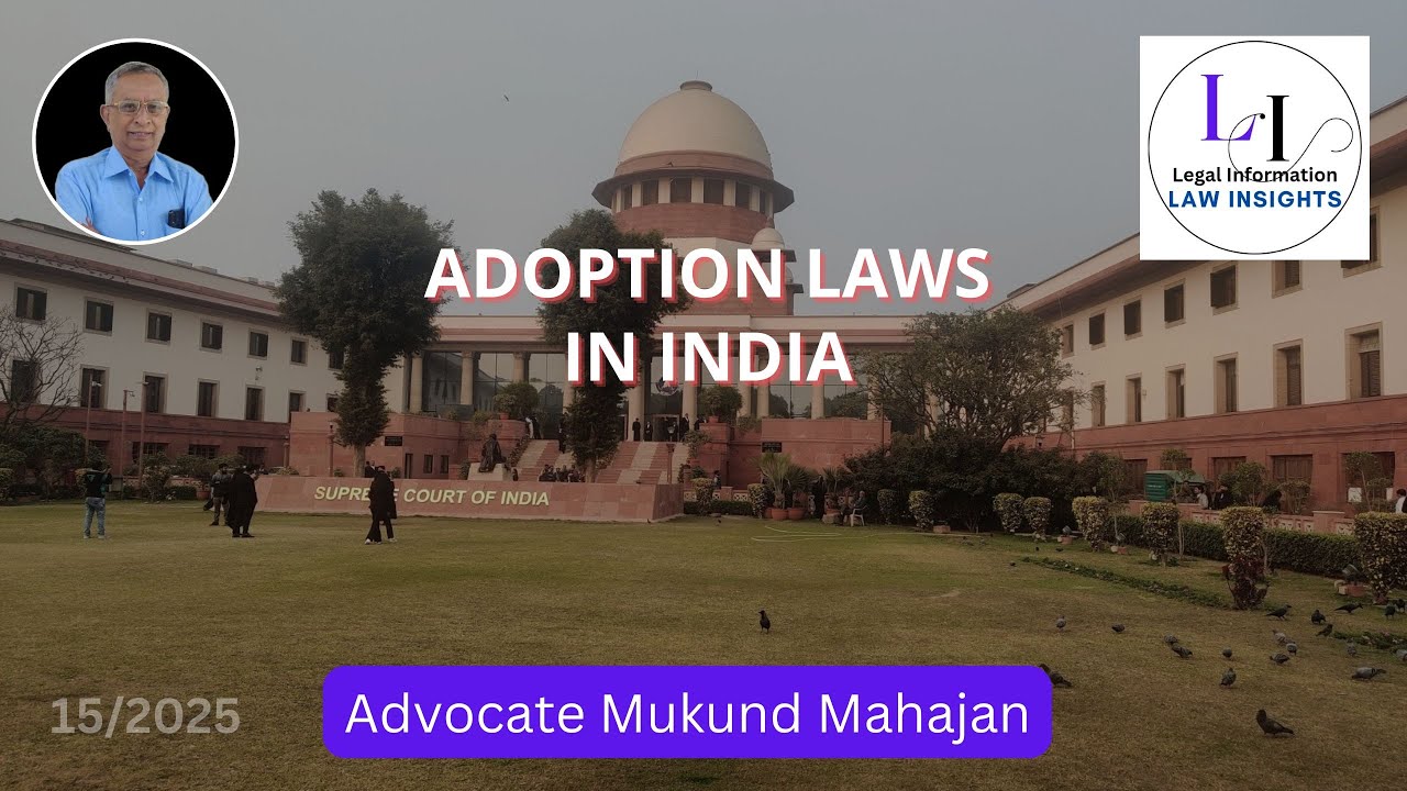 ✅#15👉ADOPTION Laws in India | How to adopt a child in india |