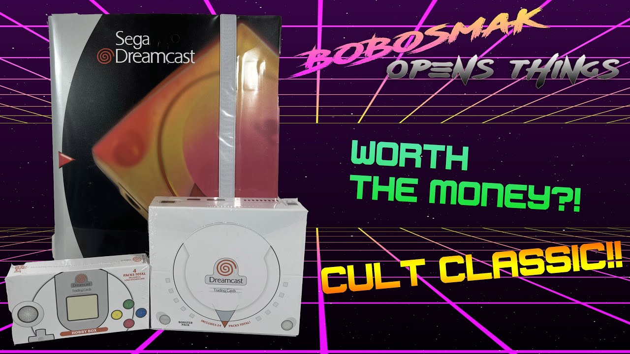 Распаковка коллекционных карточек DC из серии DREAMCAST! Limited Run Games!