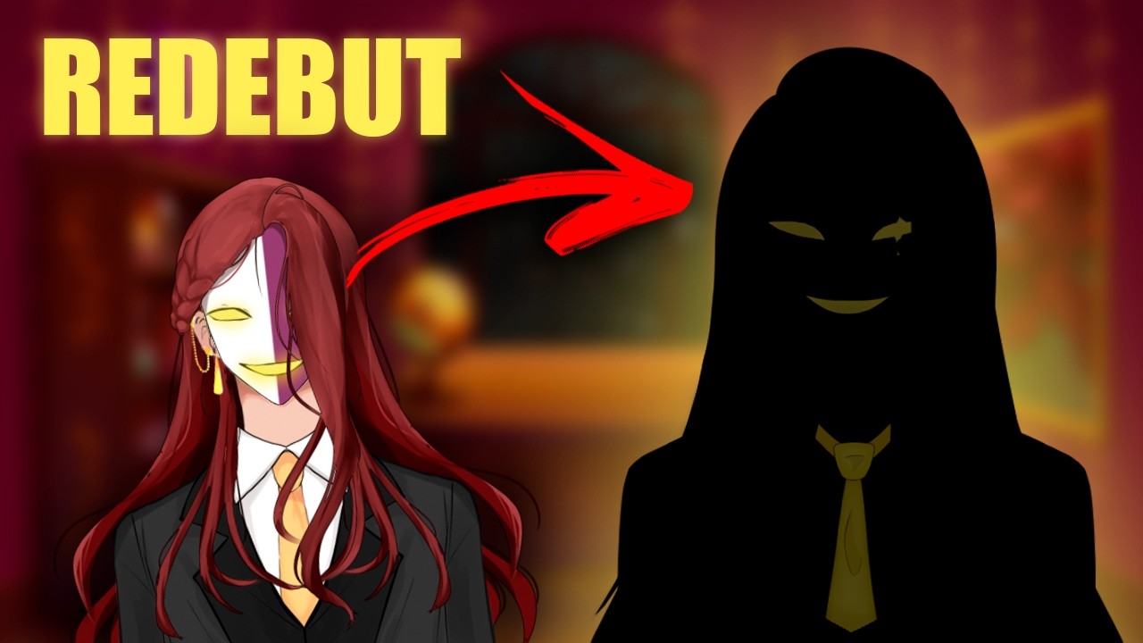 Finalmente revelei meu novo modelo VTuber! | REDEBUT