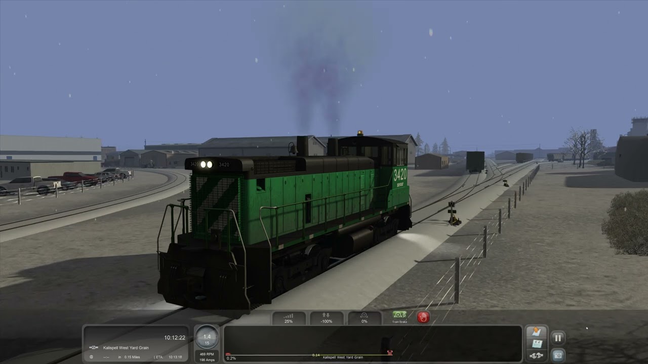 Train Simulator Classic - [EMD SW1500] - Burlington Northern West Branch - 4K UHD
