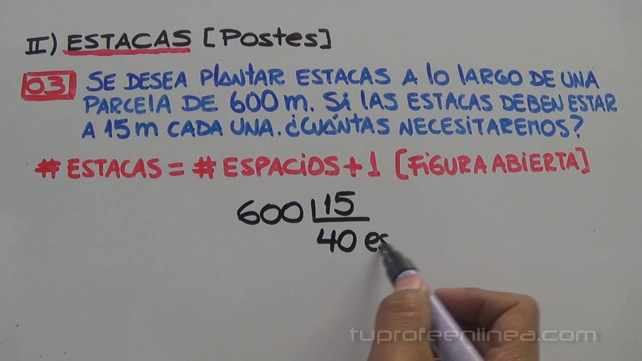 PROBLEMAS SOBRE CORTES, ESTACAS Y PASTILLAS