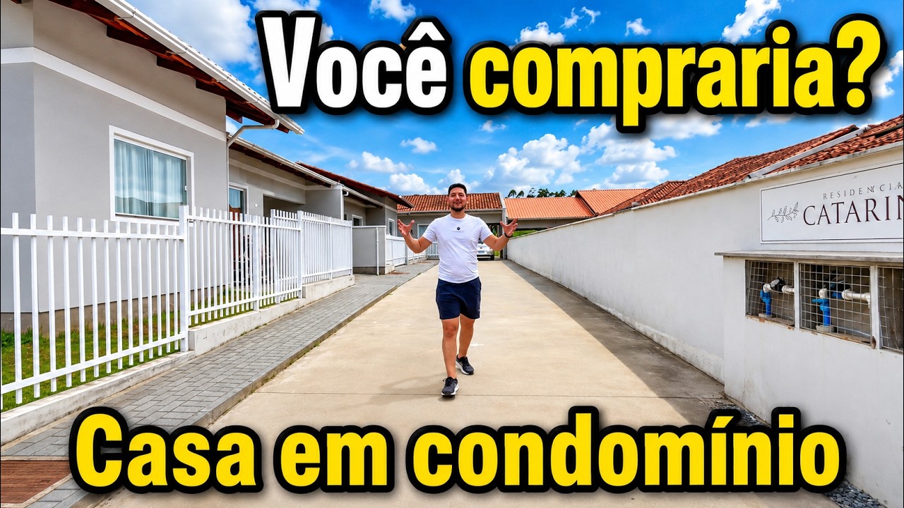 Casa em condom&iacute;nio, voc&ecirc; compraria?