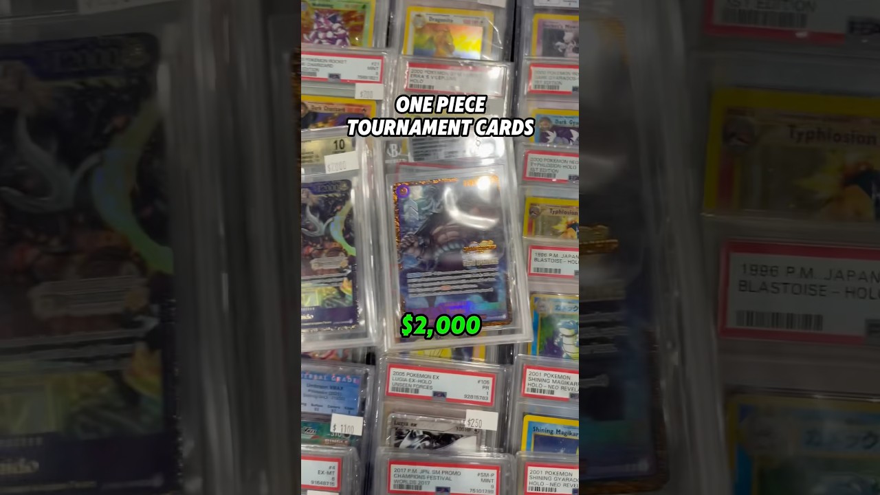 One Piece TCG Tournament Cards are Crazy!