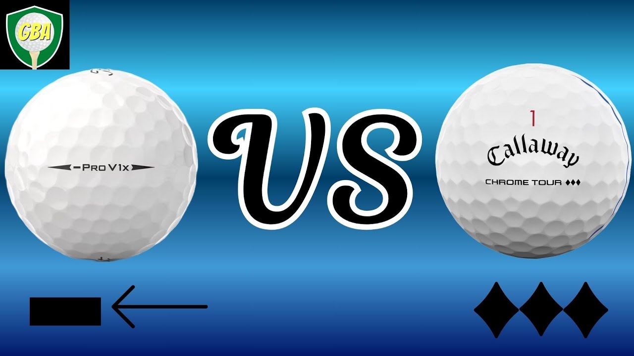 Titleist Pro V1x Left Dash против Callaway Chrome Tour Triple Diamond | Короли расстояний?