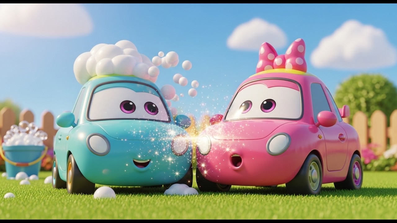 Coco & Mia 🚗 Wash Toy Cars 💦 | Big Surprise Fun Adventure for Toddlers & Kids