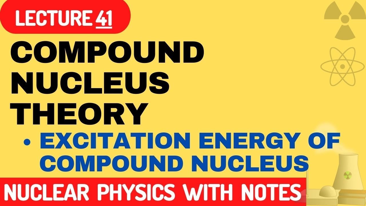 Compound Nucleus Theory of Nuclear Reaction | excitation energy of compound nucleus