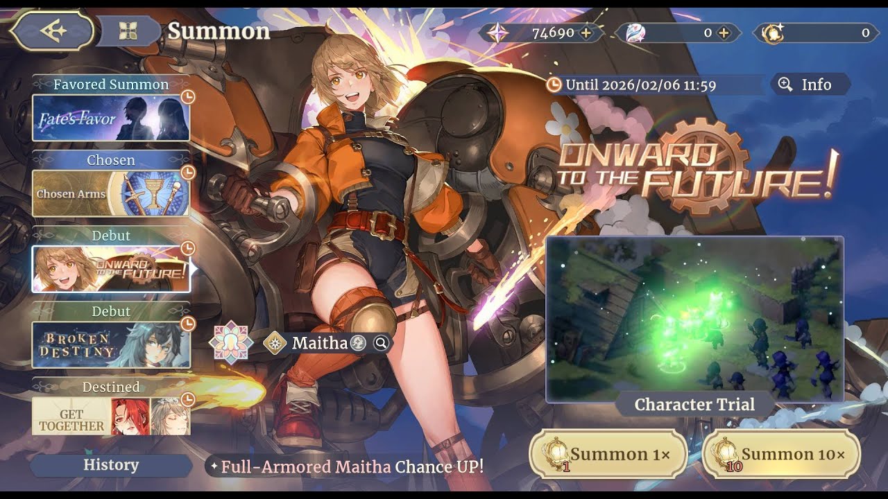 [Sword of Convallaria] Pulling for Full-Armored Maitha