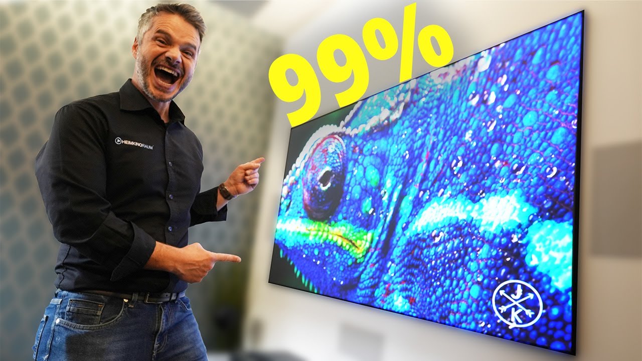 Die #1 Laser TV Leinwand 2023 - LumaScreens CLR