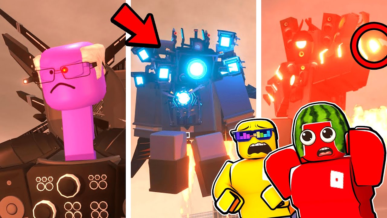 Skibidi Toilet Animations BUT IN ROBLOX