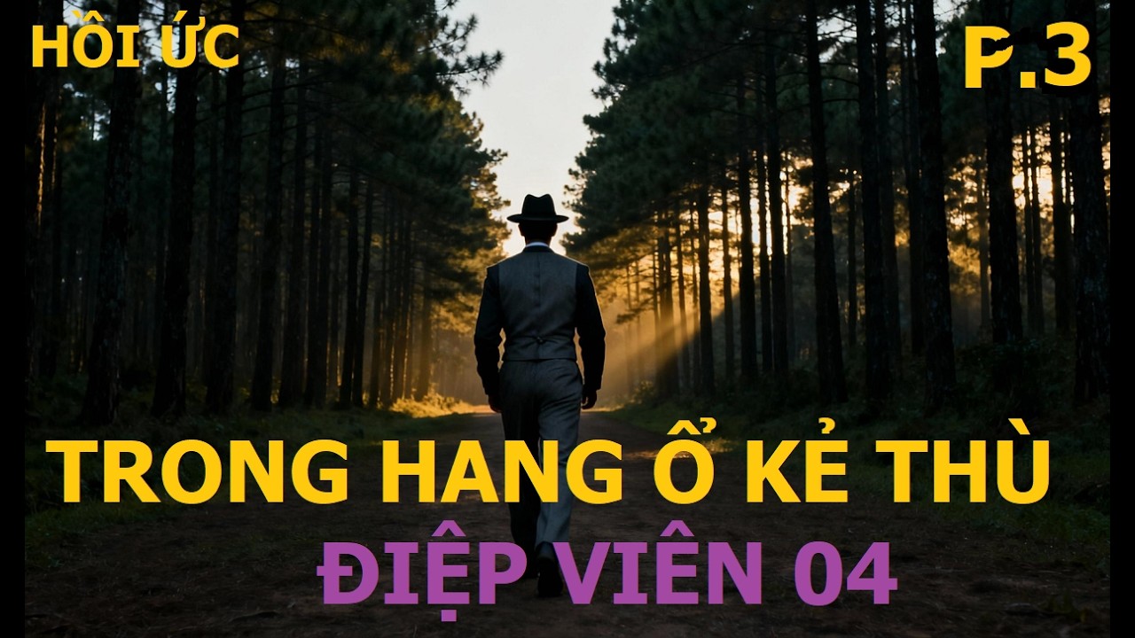 Điệp Viên P3 |  Nhưng CUộc Đấu Trí Mất Còn | Hồi ức | Truyện tình báo-- Điệp Viên 04