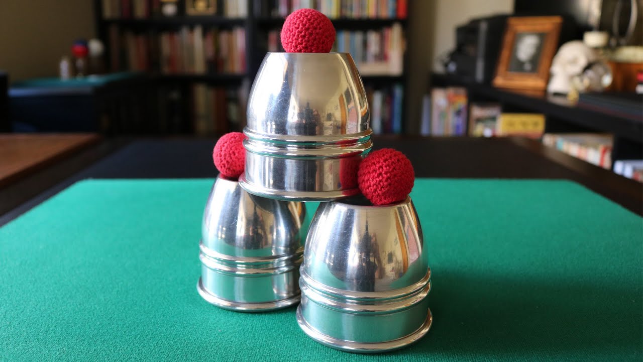 Interval Magic Shop Demo: Cups and Balls, Aluminum